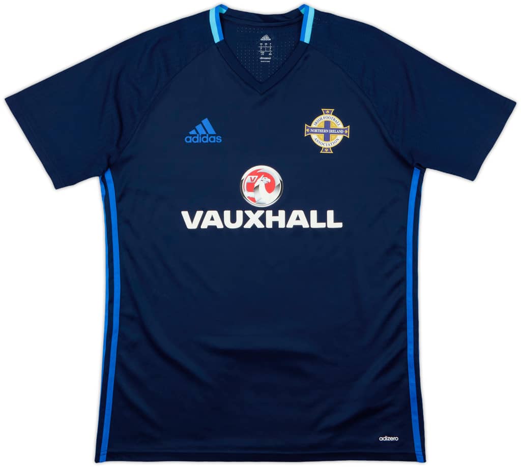 2016-17 Northern Ireland adizero Training Shirt - 8/10 - (L)