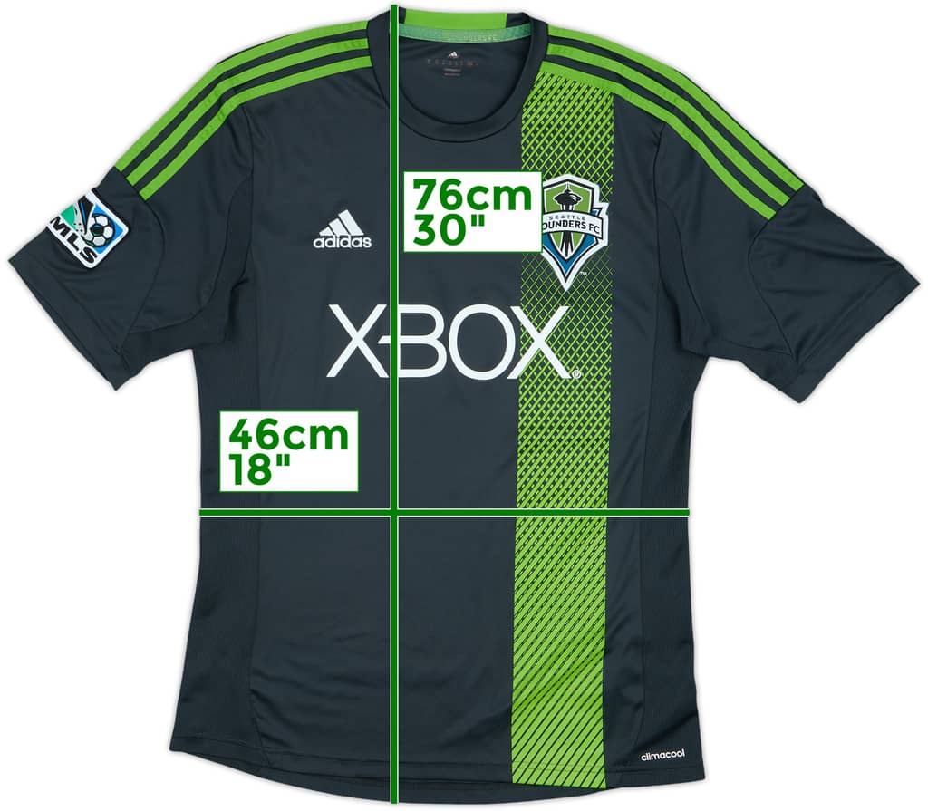 2013-14 Seattle Sounders Away Shirt - 8/10 - (S)