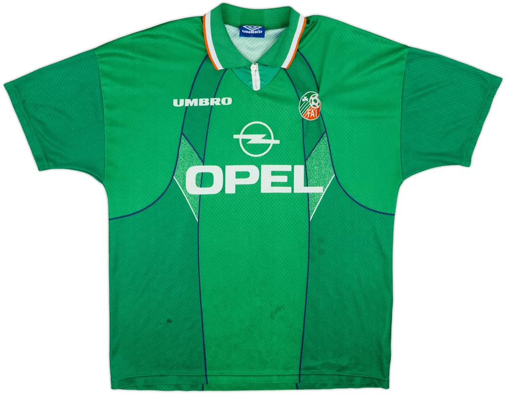 1994-95 Ireland Home Shirt - 5/10 - (XL)