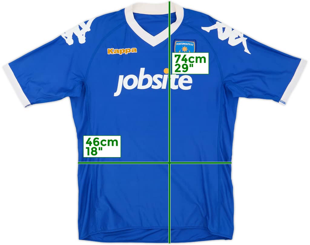 2010-11 Portsmouth Home Shirt - 6/10 - (S)