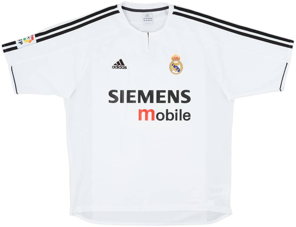 2003-04 Real Madrid Home Shirt Beckham #23