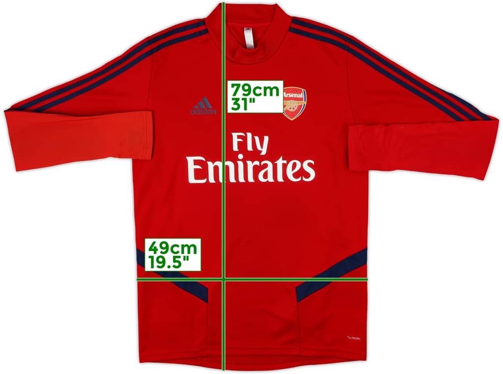 2019-20 Arsenal adidas Sweat Top - 9/10 - (M)