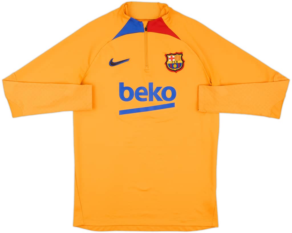 2022-23 Barcelona Nike 1/4 Zip Drill Top - 7/10 - (M)