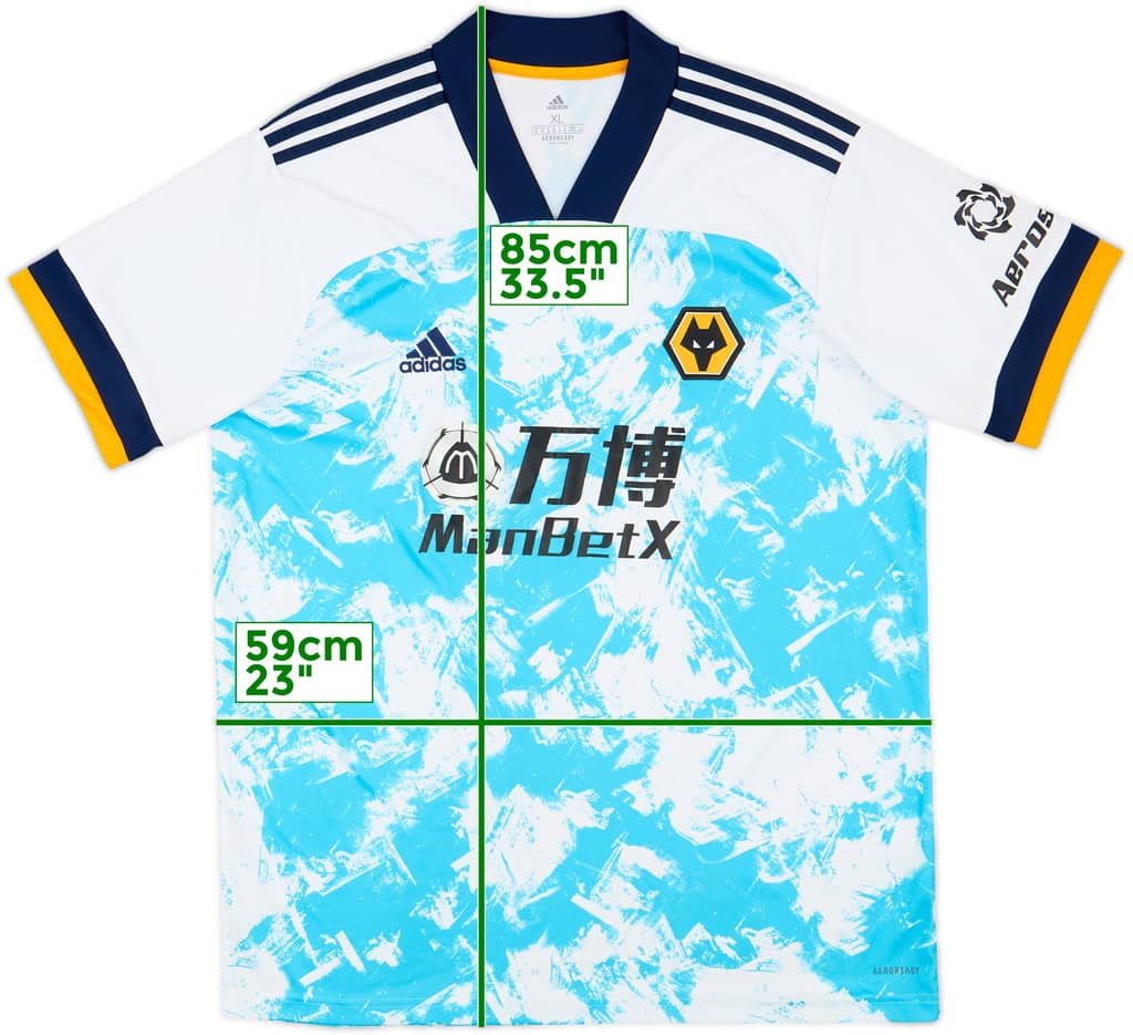 2020-21 Wolves Away Shirt - 8/10 - (XL)