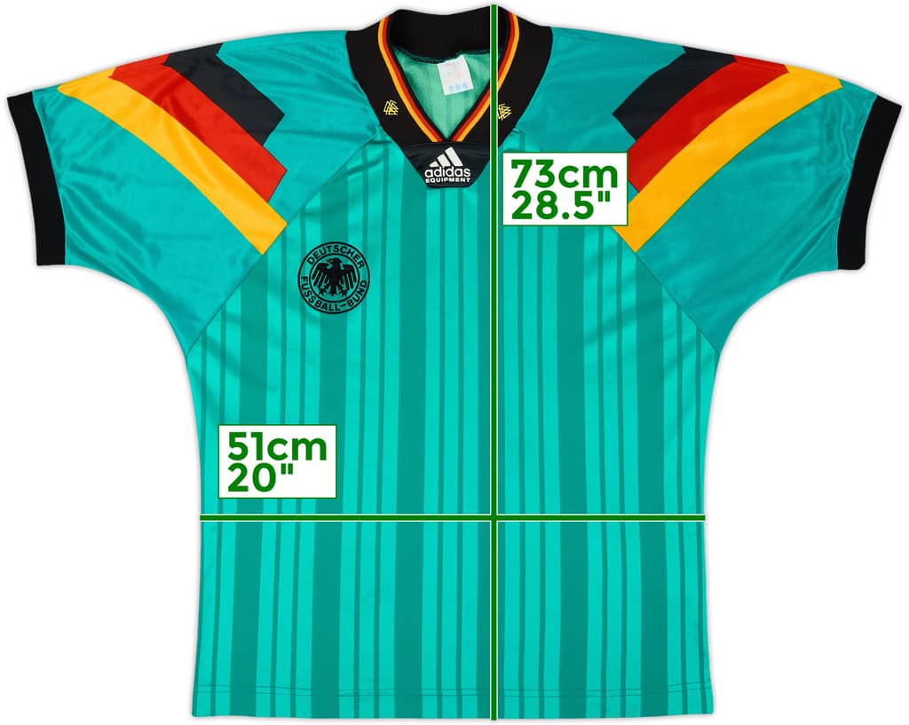 1992-94 Germany Away Shirt - 8/10 - (L)