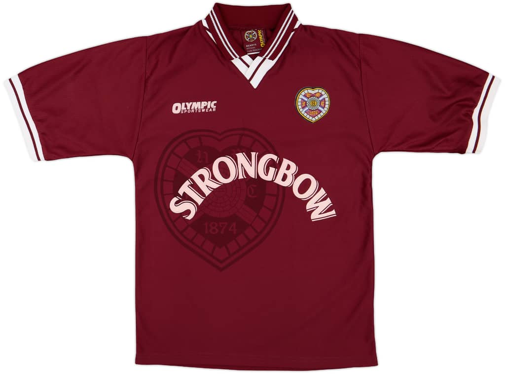 1997-98 Hearts Home Shirt - 8/10 - (S)