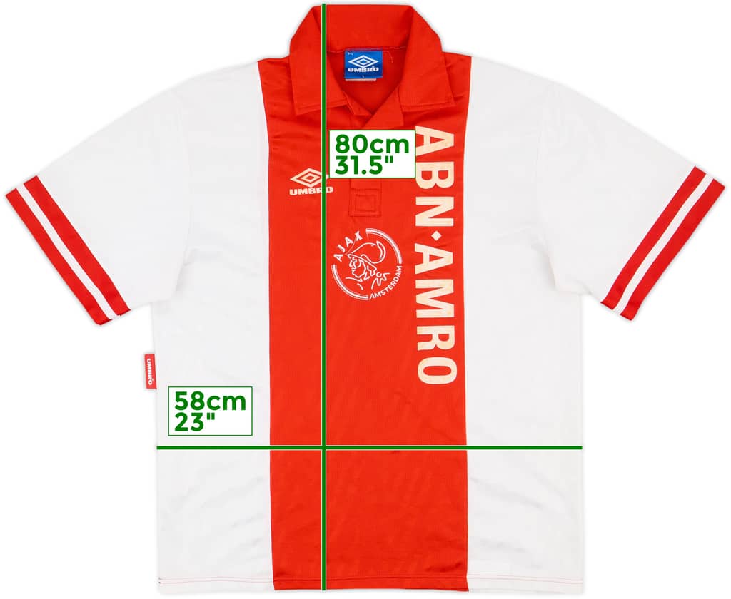 1993-94 Ajax Home Shirt - 7/10 - (L)