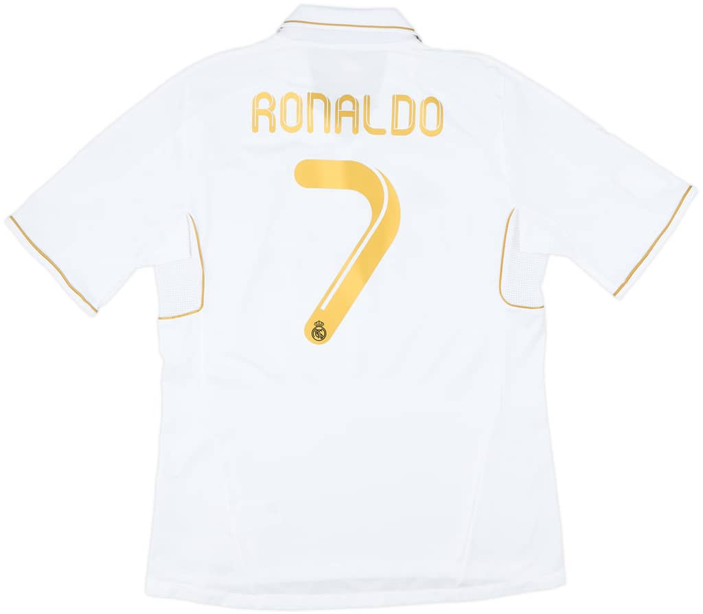 2011-12 Real Madrid Home Shirt Ronaldo #7 - 8/10 - (L)