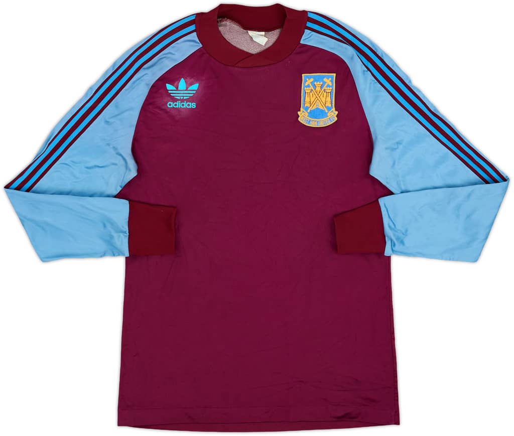 1980 adidas Template L/S Shirt (West Ham) - 6/10 - (M)