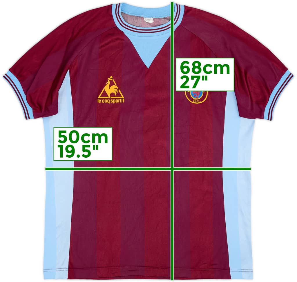 1983-84 Aston Villa Home Shirt - 9/10 - (M)