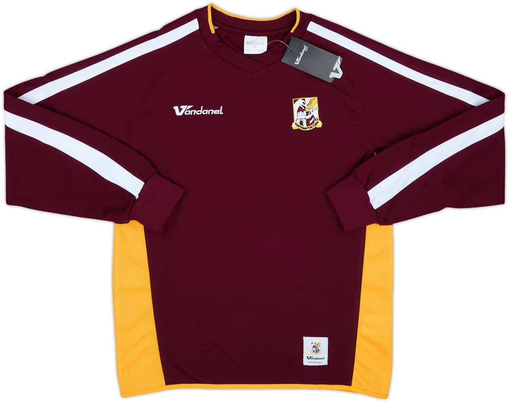 2008-09 Northampton Home L/S Shirt (L.Boys)