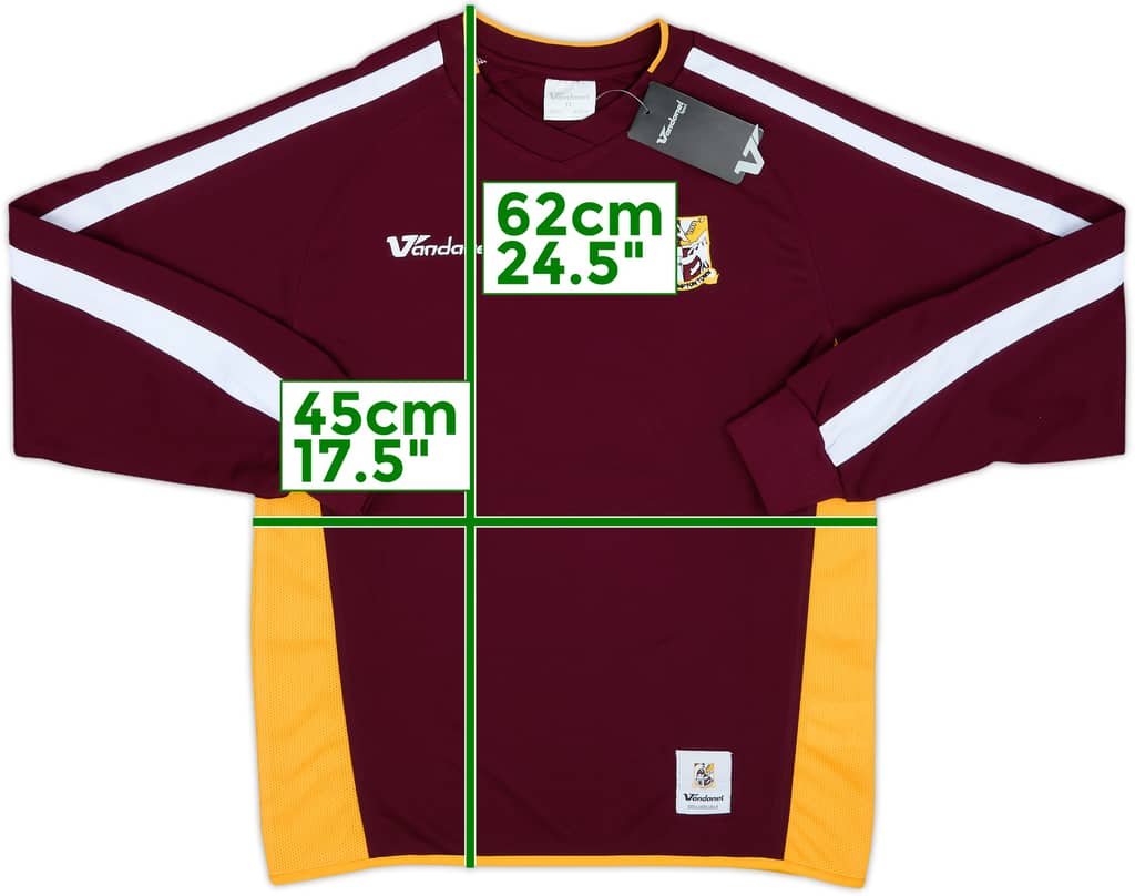 2008-09 Northampton Home L/S Shirt (L.Boys)