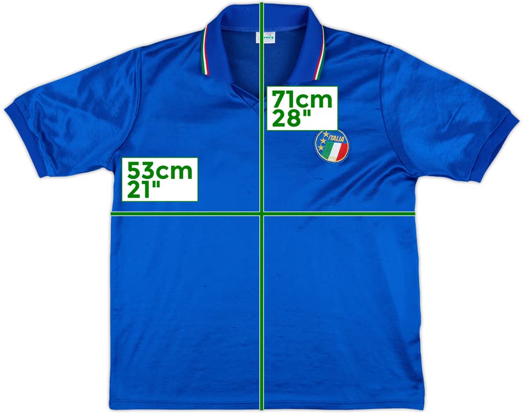 1986-88 Italy Home Shirt - 9/10 - (L)