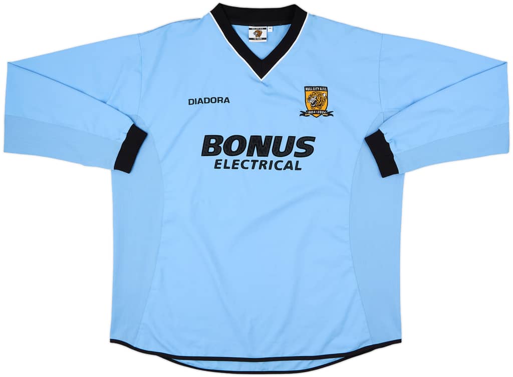 2004-05 Hull City Away L/S Shirt - 8/10 - (XXL)