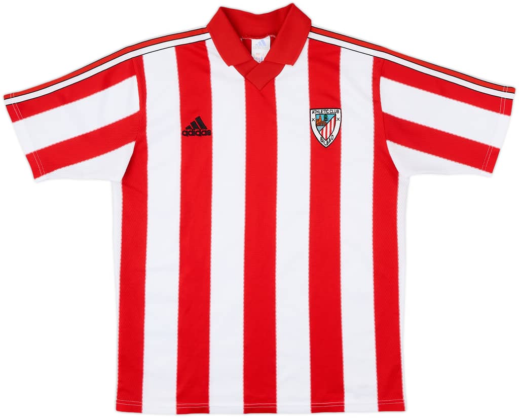 1999-01 Athletic Bilbao Home Shirt - 8/10 - (XL.Boys)