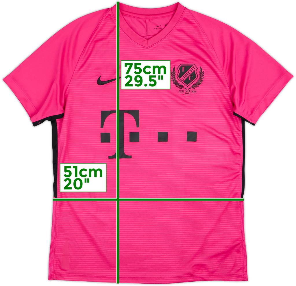 2020-21 FC Utrecht Third Shirt - 7/10 - (L)