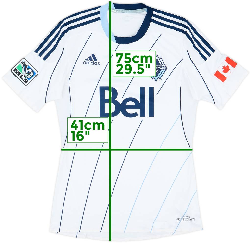 Camiseta auténtica de local del Vancouver Whitecaps 2013 - 8/10 - (M)