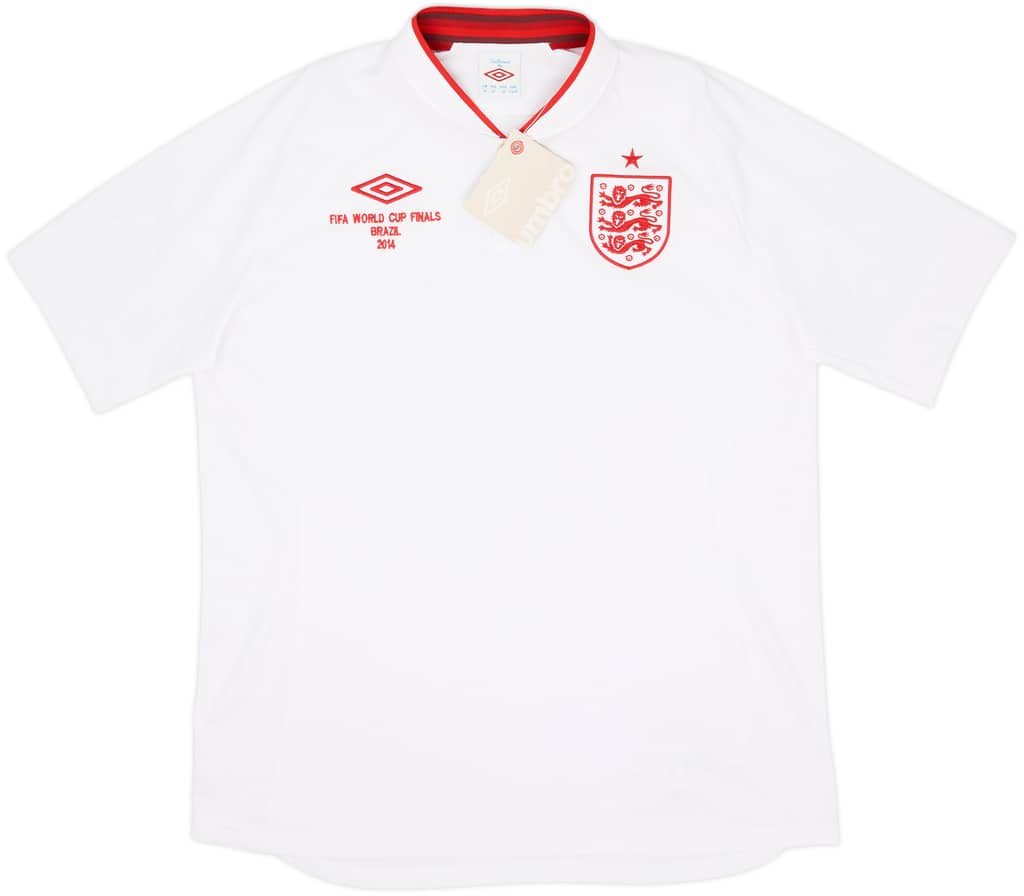 2012-13 England 'World Cup' Home Shirt (XL)