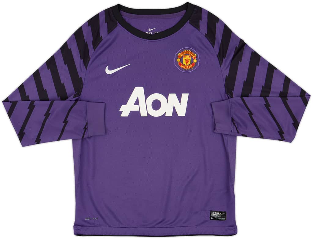 2010-11 Manchester United GK Shirt - 7/10 - (M.Boys)