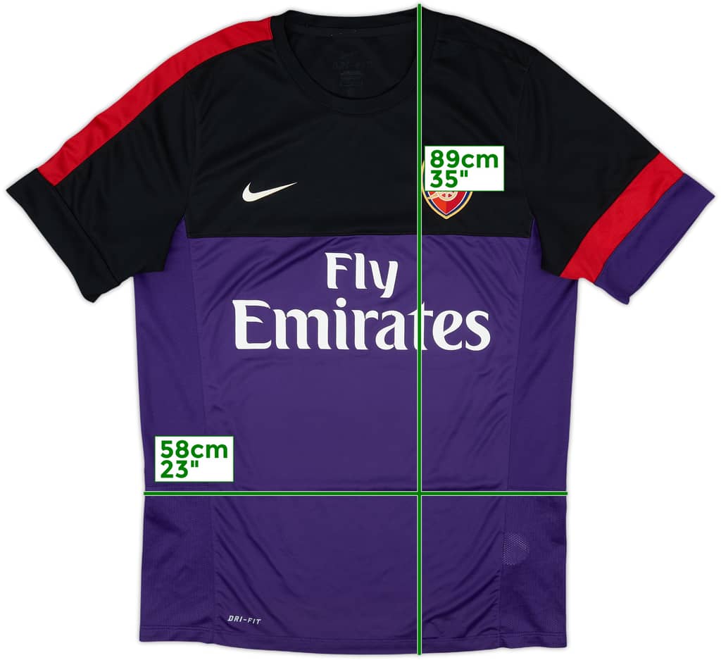 2012-13 Arsenal Nike Training Shirt - 5/10 - (L)
