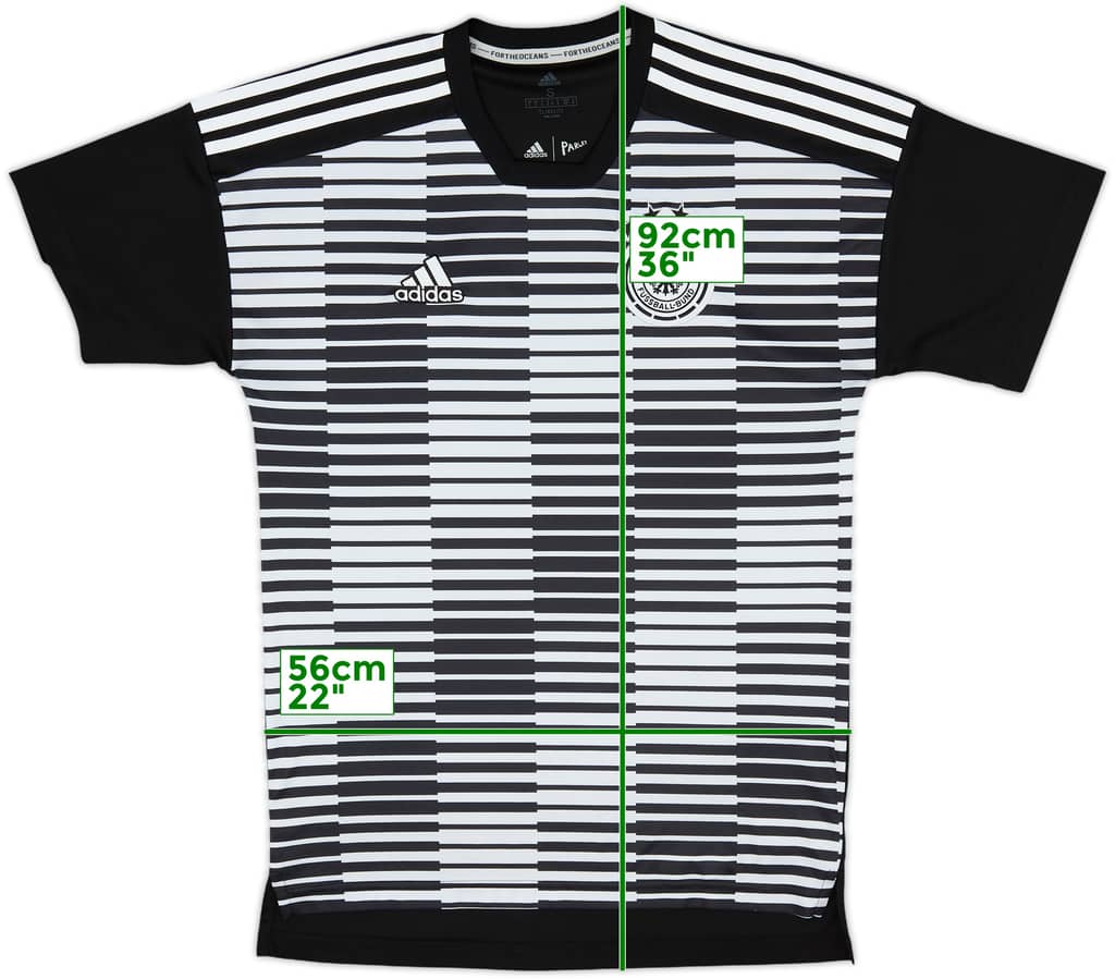 2017-18 Germany adidas Training Shirt - 8/10 - (S)