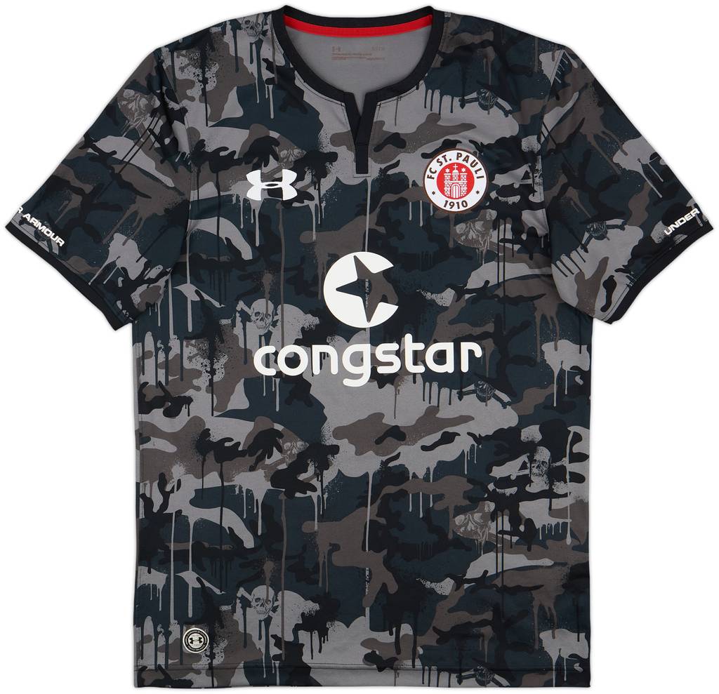 2017-18 St Pauli Third Shirt - 8/10 - (M)