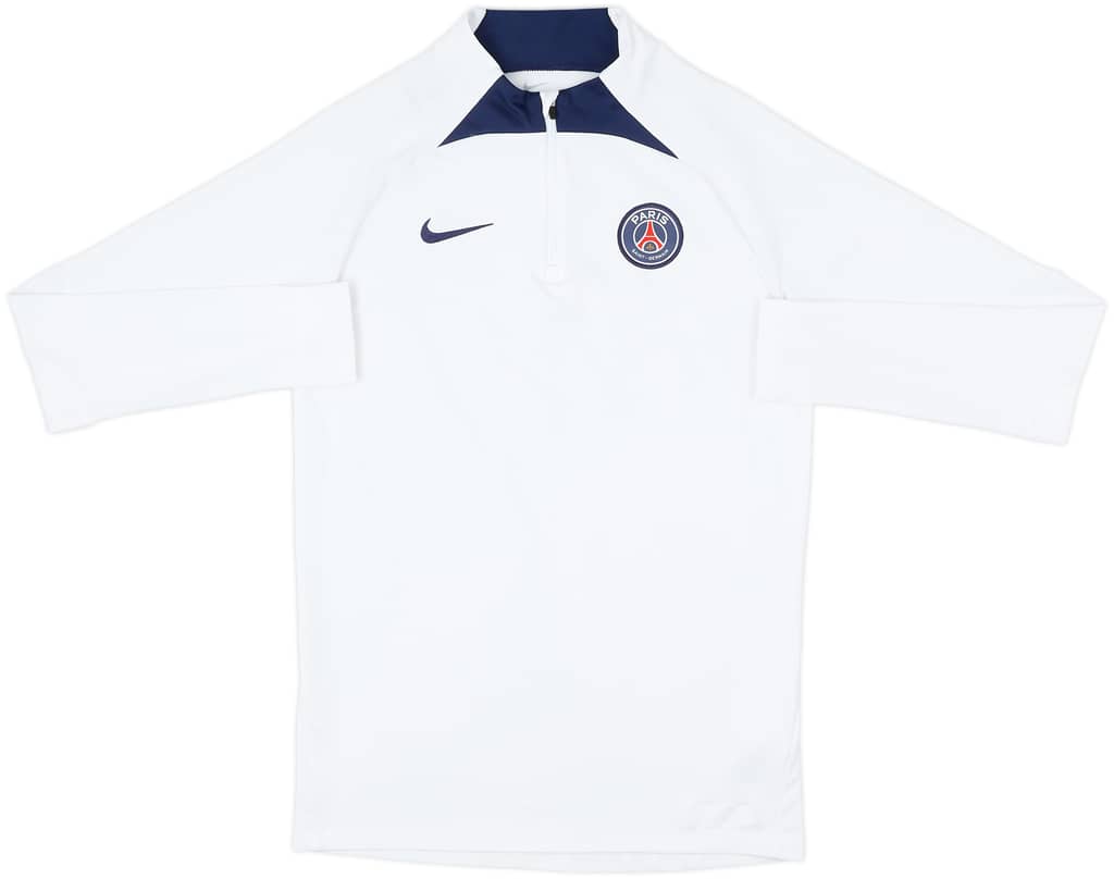 2022-23 Paris Saint-Germain Nike 1/4 Zip Drill Top - 9/10 - (S)
