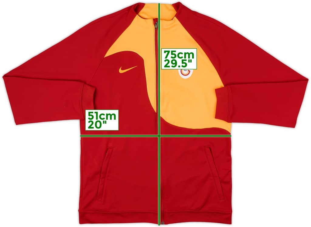2023-24 Galatasaray Nike Track Jacket - 10/10 - (M)