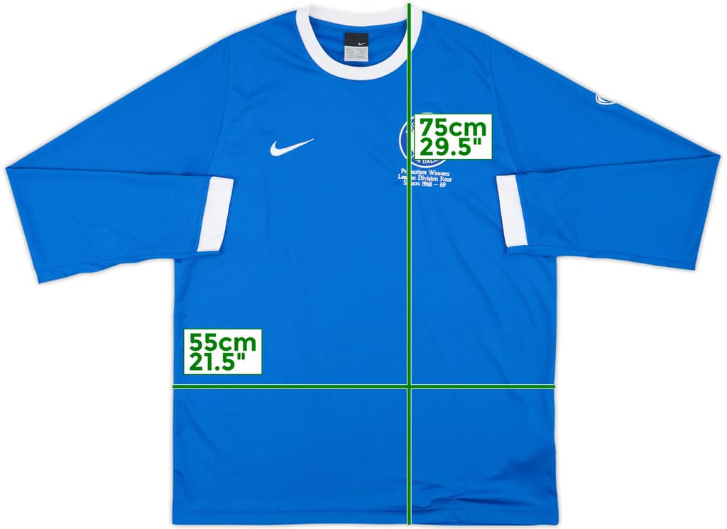 2006-07 Nike Template L/S Shirt (Rochdale) - 8/10 - (M)