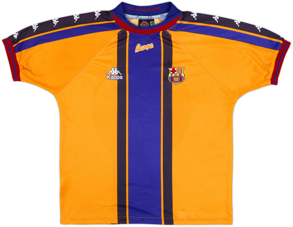 1997-98 Barcelona Away Shirt - 7/10 - (M)