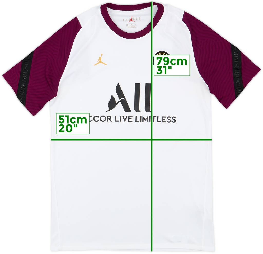 2023-24 Paris Saint-Germain Jordan/Nike Training Shirt - 9/10 - (M)