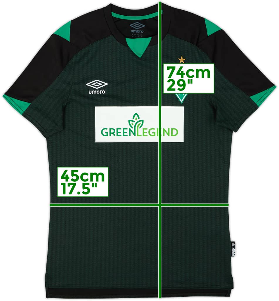 2021-22 Werder Bremen Third Shirt - 10/10 - (S)
