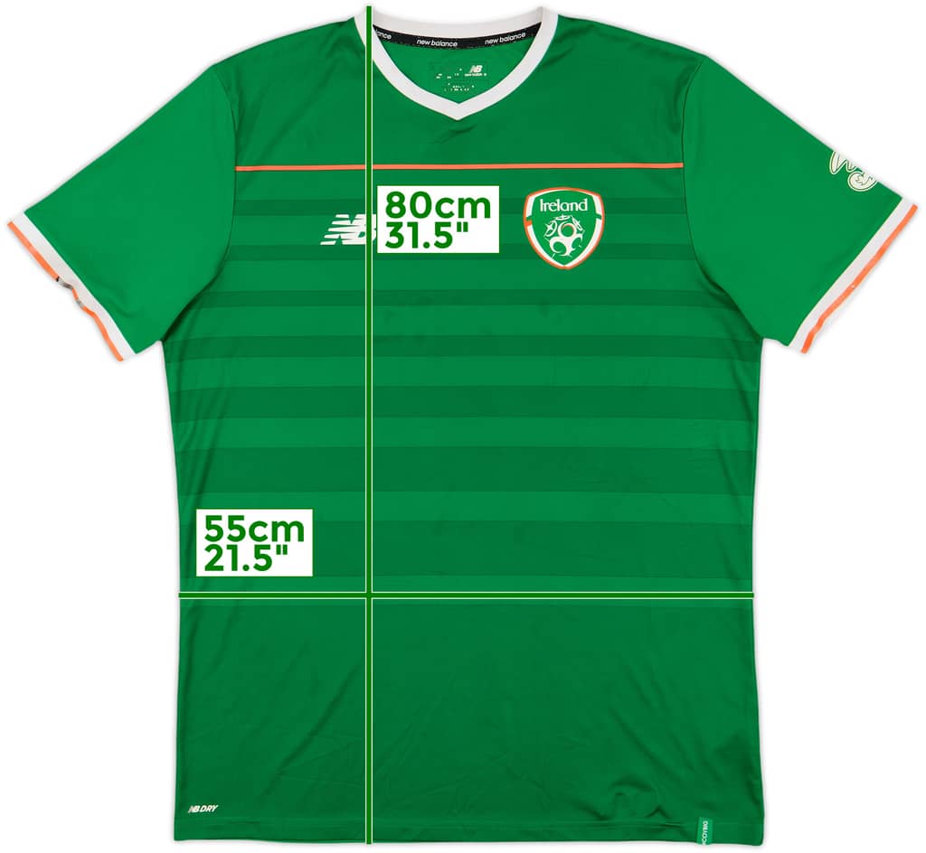 2017-18 Ireland New Balance Training Shirt - 6/10 - (XL)