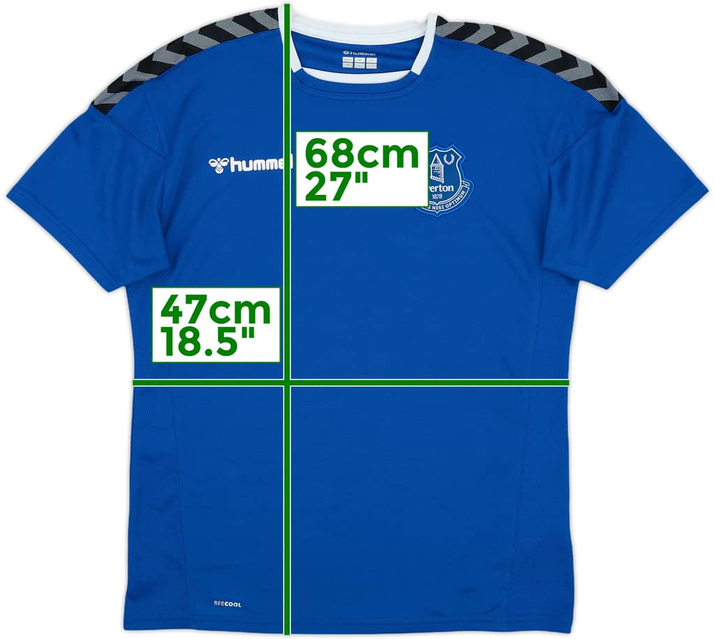 2020-21 Everton Hummel Training Shirt - 9/10 - (M)