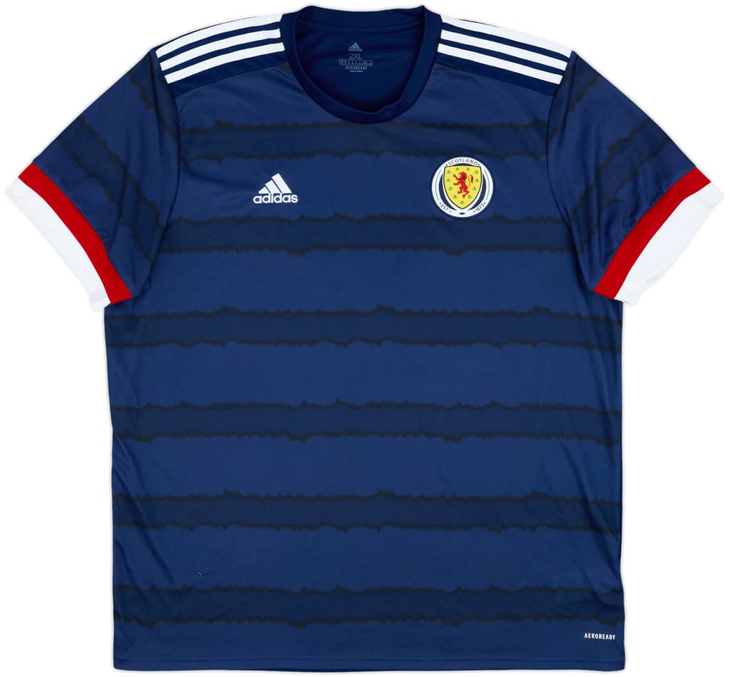2020-22 Scotland Home Shirt - 8/10 - (XXL)