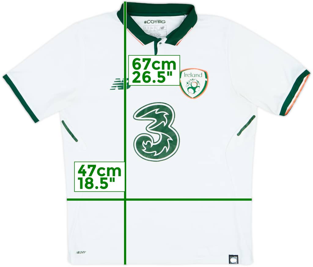 2017-18 Ireland Away Shirt - 5/10 - (S)