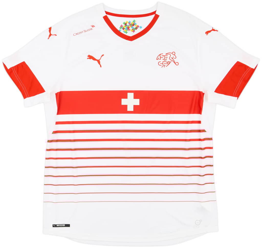 2016-17 Switzerland Away Shirt - 6/10 - (XL)