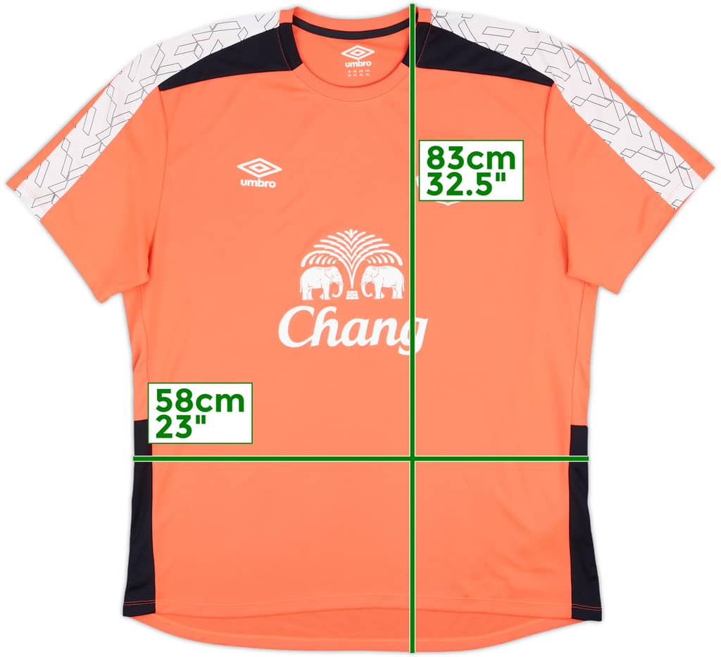 2015-16 Everton Umbro Training Shirt - 10/10 - (XXL)