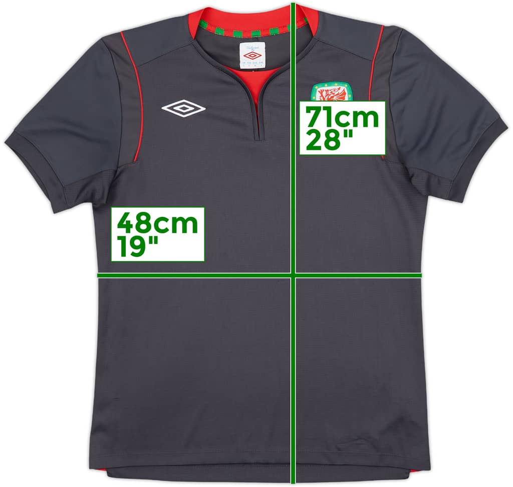 2011-12 Wales Away Shirt - 8/10 - (S)