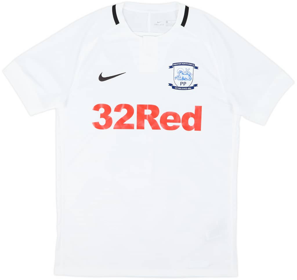 2018-19 Preston North End Home Shirt - 10/10 - (M)