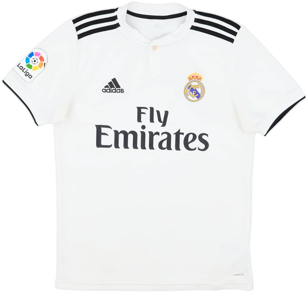 2018-19 Real Madrid Home Shirt - 6/10 - (S)