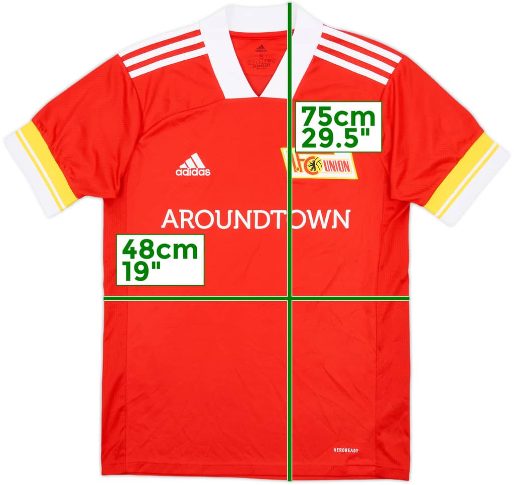 2020-21 Union Berlin Home Shirt - 10/10 - (S)