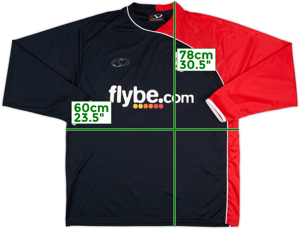 2006-07 Southampton Away L/S Shirt - 5/10 - (XL)