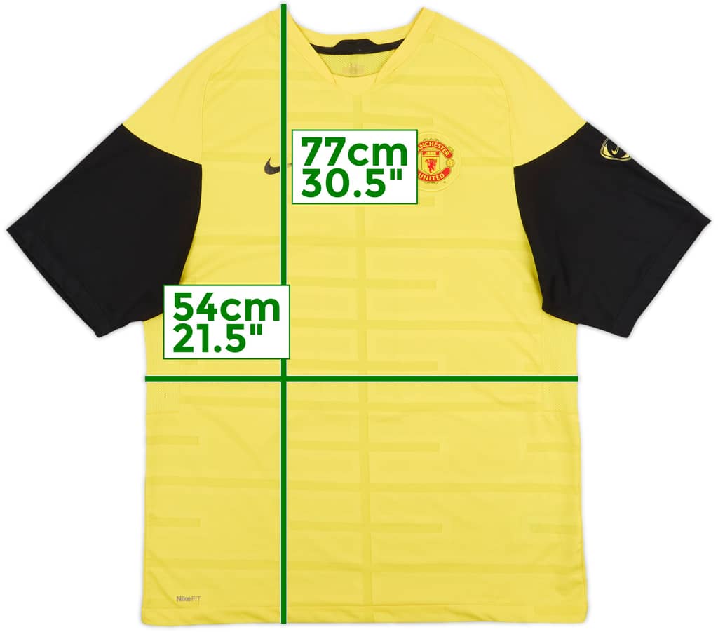 2009-10 Manchester United Nike Training Shirt - 6/10 - (L)