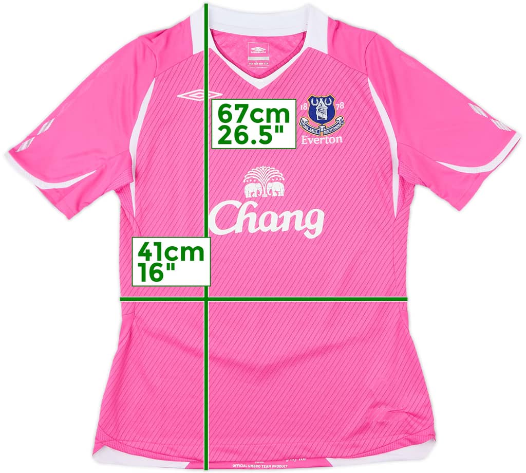 2008-09 Everton Special Edition Shirt - 9/10 - (Women's M)