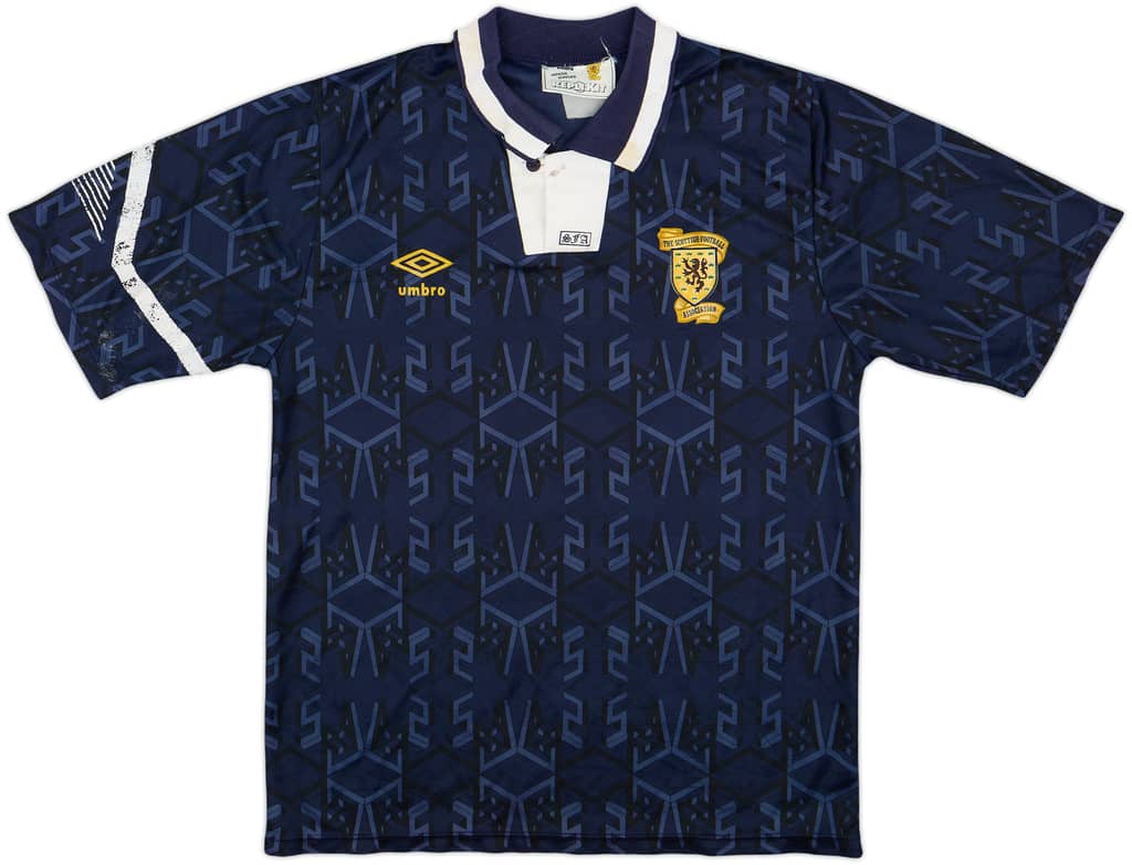 1991-94 Scotland Home Shirt - 6/10 - (S)