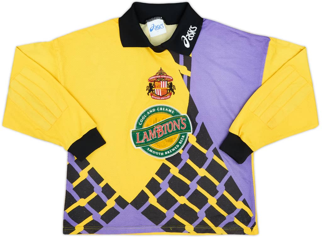 1997-98 Sunderland GK Shirt - 8/10 - (L.Boys)