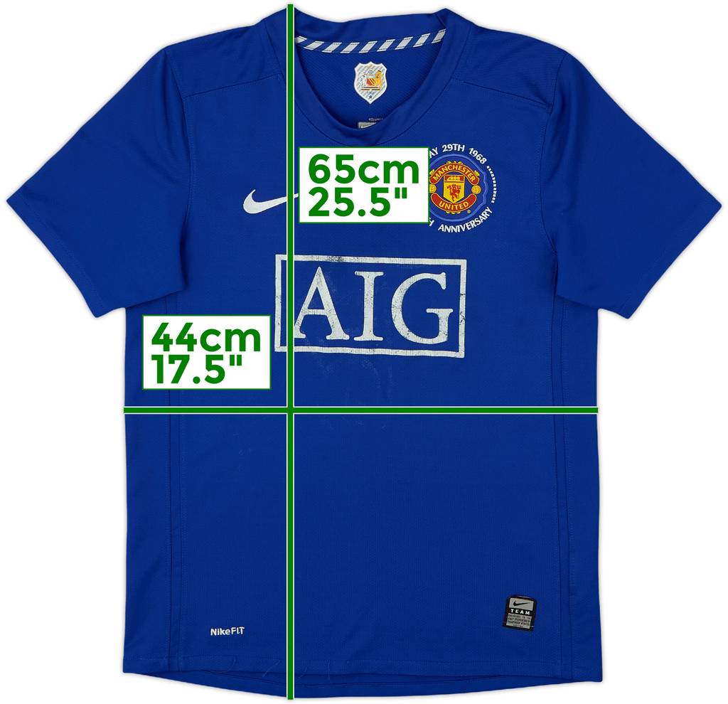 2008-09 Manchester United Third Shirt - 5/10 - (L.Boys)