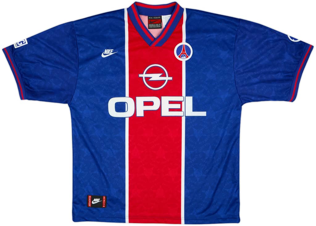 1995-96 Paris Saint-Germain Home Shirt - 10/10 - (XL)