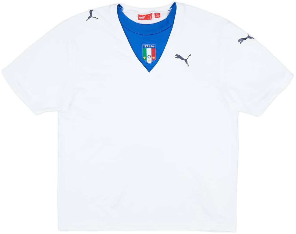 2006 Italy Away Shirt - 7/10 - (XL.Boys)
